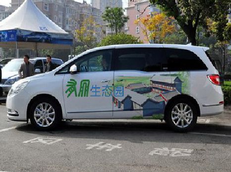 永康户外车贴喷绘如何保持效果?